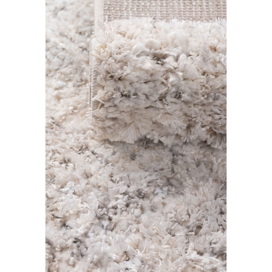 Vloerkleed BILBAO SHAGGY 160x230 cm beige