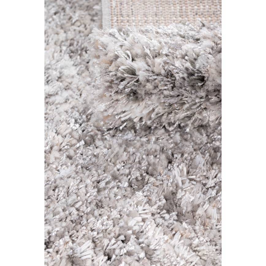 Vloerkleed BILBAO SHAGGY 160x230 cm grijs/antraciet