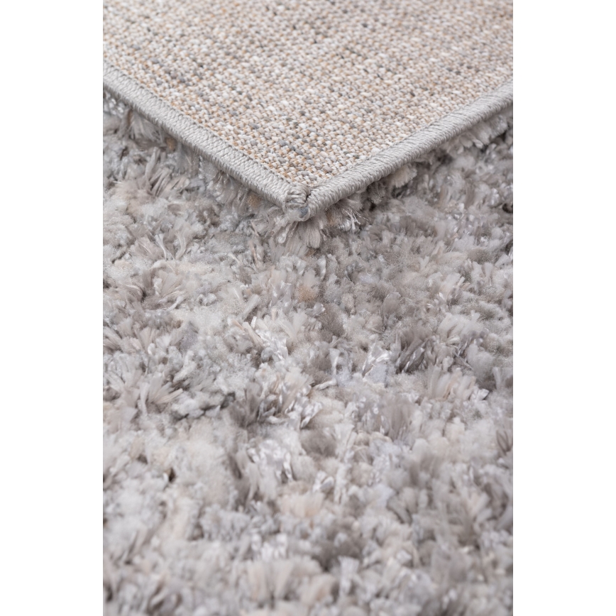 Vloerkleed BILBAO SHAGGY 160x230 cm grijs/antraciet