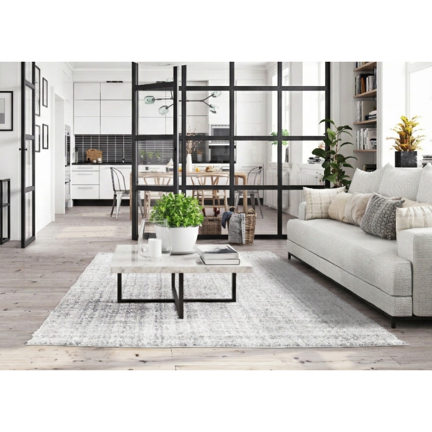 Vloerkleed BILBAO SHAGGY 80x150 cm beige