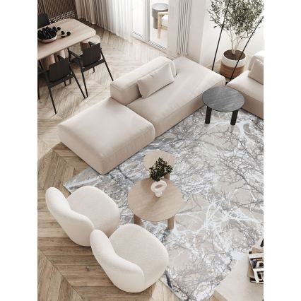 Vloerkleed GRECE 120x170 cm 2150 g/m2 beige/grijs/wit