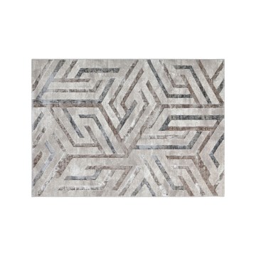 Vloerkleed GRECE 80x150 cm 2150 g/m2 beige/grijs