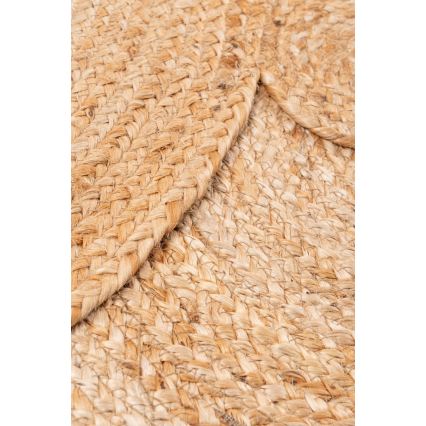Vloerkleed JUTA 140 cm beige/naturel