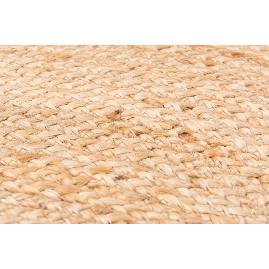 Vloerkleed JUTA 140 cm beige/naturel