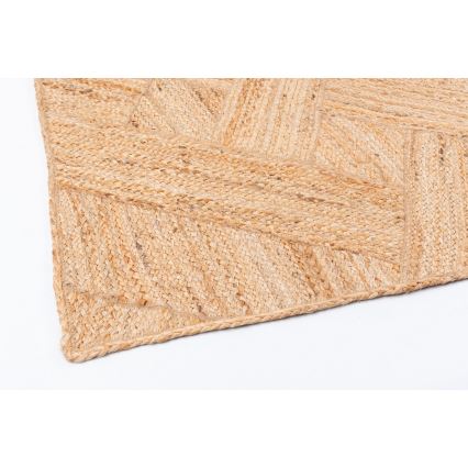 Vloerkleed JUTA 70x140 cm beige/naturel
