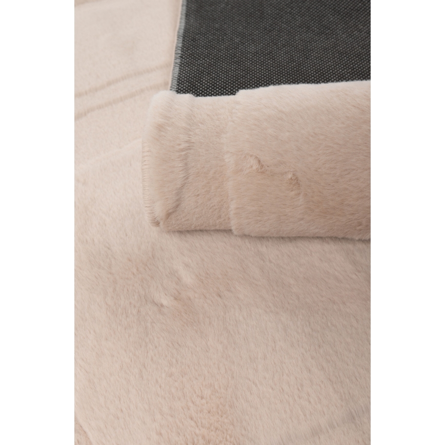 Vloerkleed RABBIT 3D 120x170 cm beige
