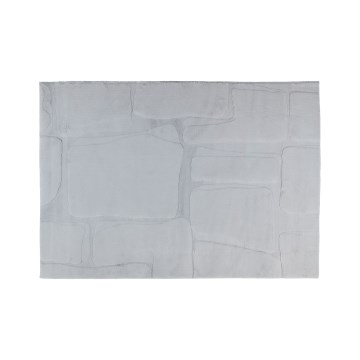 Vloerkleed RABBIT 3D 120x170 cm lichtgrijs