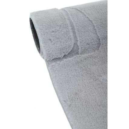 Vloerkleed RABBIT 3D 120x170 cm lichtgrijs