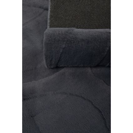 Vloerkleed RABBIT 3D 160x230 cm antraciet