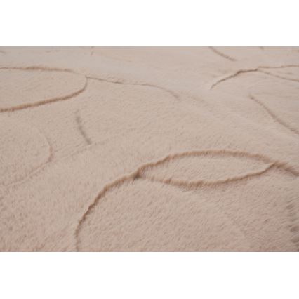 Vloerkleed RABBIT 3D 160x230 cm beige
