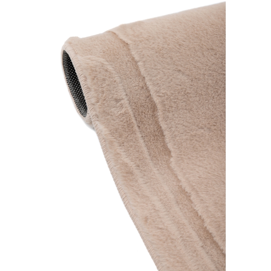 Vloerkleed RABBIT 3D 160x230 cm beige