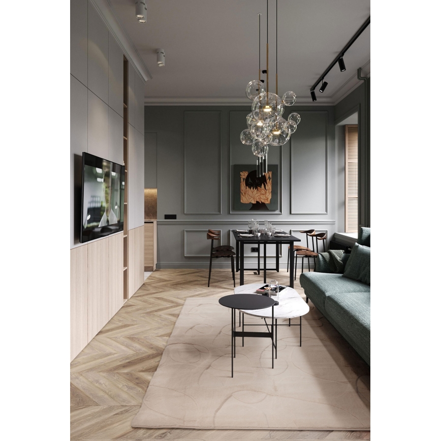 Vloerkleed RABBIT 3D 80x150 cm beige