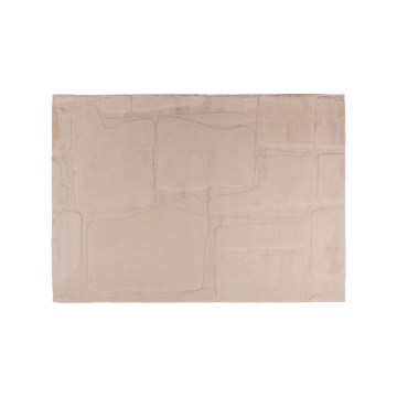 Vloerkleed RABBIT 3D 80x150 cm beige