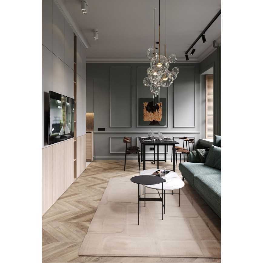 Vloerkleed RABBIT 3D 80x150 cm beige