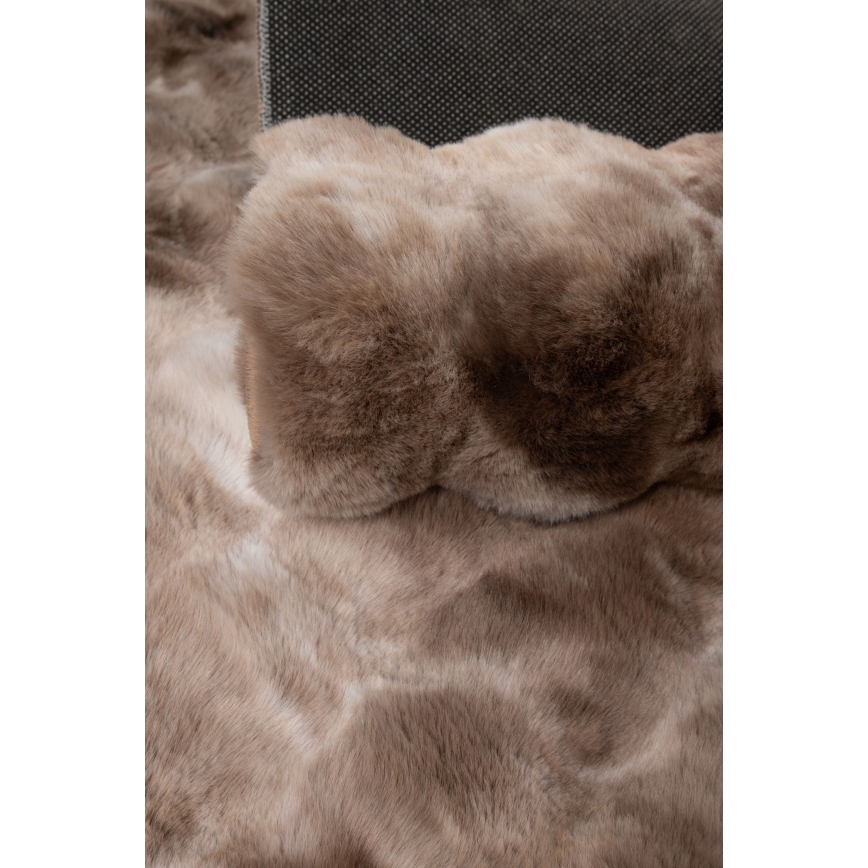 Vloerkleed RABBIT BUBBLE 120x170 cm bruin