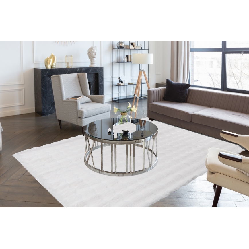 Vloerkleed RABBIT BUBBLE 120x170 cm crème