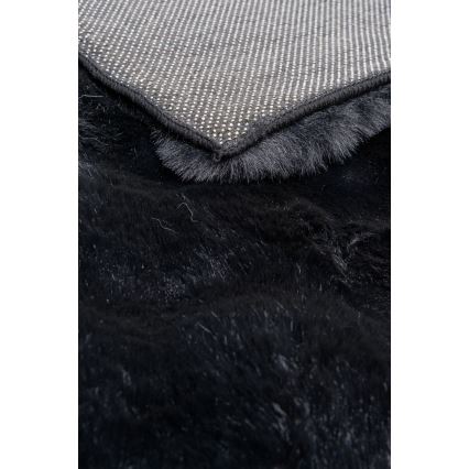 Vloerkleed RABBIT BUBBLE 120x170 cm zwart