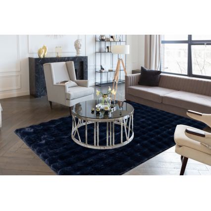 Vloerkleed RABBIT BUBBLE 160x230 cm blauw