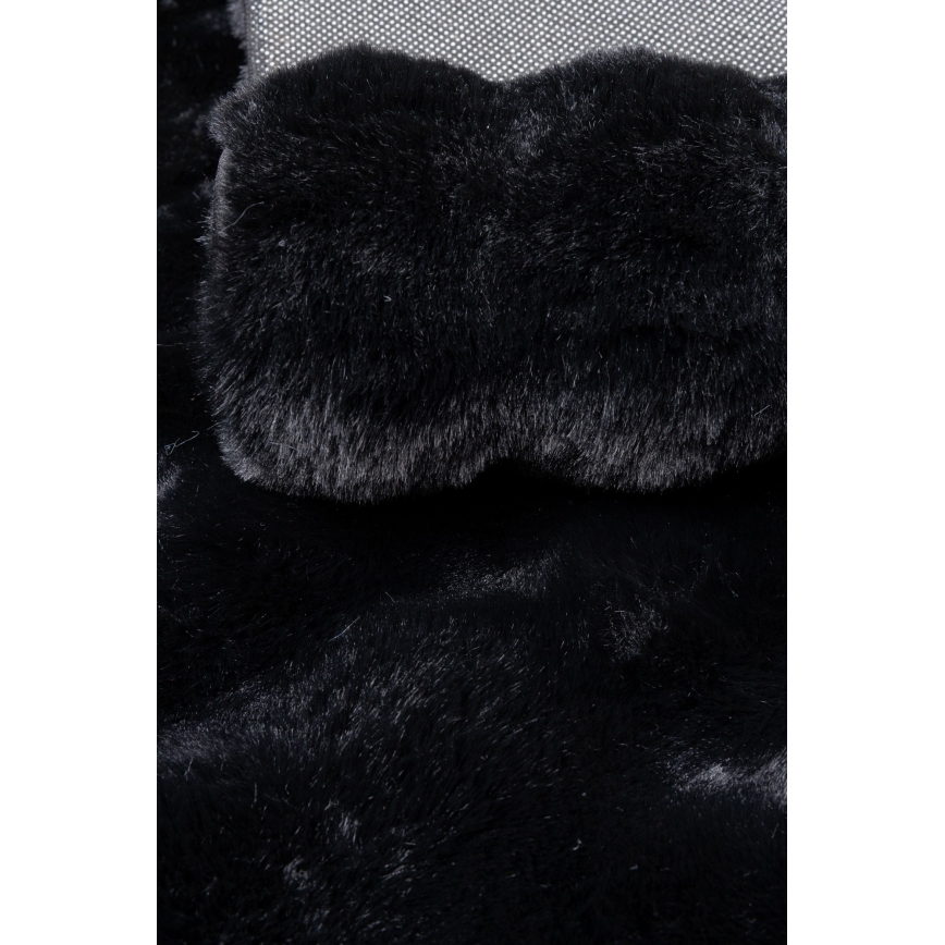 Vloerkleed RABBIT BUBBLE 160x230 cm zwart