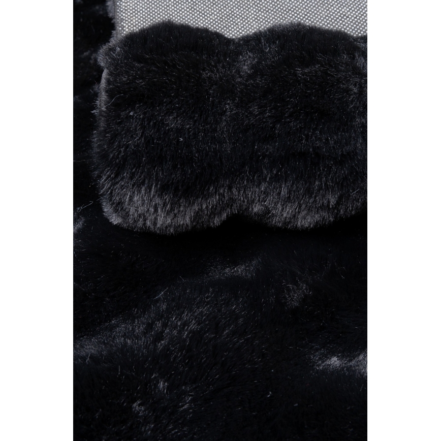 Vloerkleed RABBIT BUBBLE 200x280 cm zwart