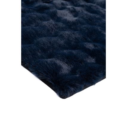 Vloerkleed RABBIT BUBBLE 80x150 cm donkerblauw