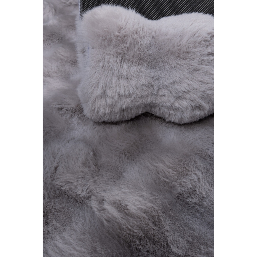 Vloerkleed RABBIT BUBBLE 80x150 cm grijs