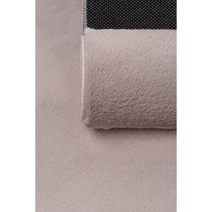 Vloerkleed RABBIT-FOX 120 x 160 cm beige