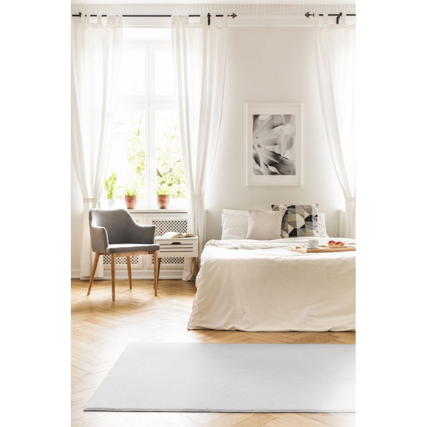 Vloerkleed RABBIT-FOX 60x100 cm crème