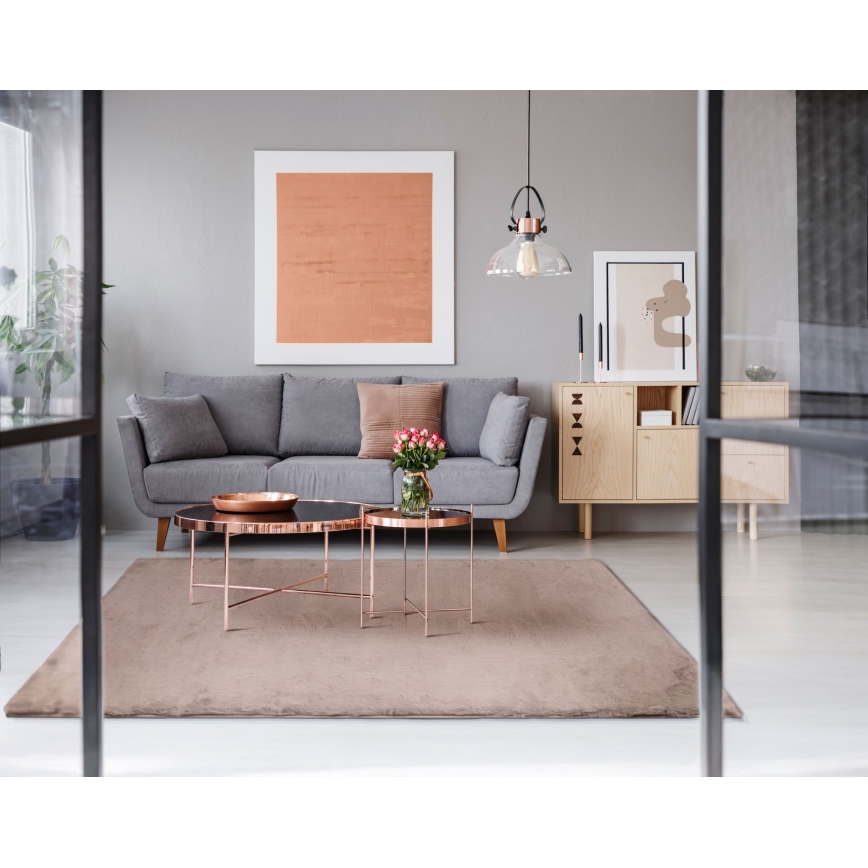 Vloerkleed RABBIT-ROSA NEW 80x150 cm 2000g/m2 beige