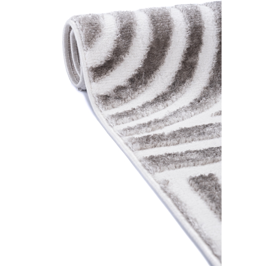 Vloerkleed SALAMANCA 120x170 cm grijs/wit