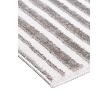 Vloerkleed SALAMANCA 160 x 230 cm grijs/wit