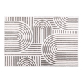Vloerkleed SALAMANCA 67x120 cm grijs/wit