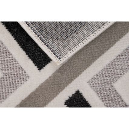 Vloerkleed SHIFT 120x160 cm grijs/blauw/beige