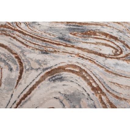 Vloerkleed STONE 120x160 cm beige/grijs