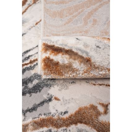 Vloerkleed STONE 120x160 cm beige/grijs