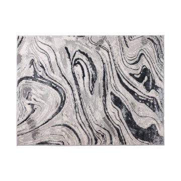 Vloerkleed STONE 120x160 cm grijs/antraciet