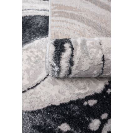 Vloerkleed STONE 120x160 cm grijs/antraciet