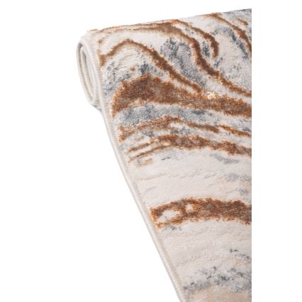 Vloerkleed STONE 160x220 cm beige/grijs