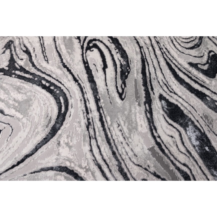 Vloerkleed STONE 80x140 cm grijs/antraciet