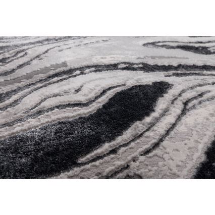 Vloerkleed STONE 80x140 cm grijs/antraciet