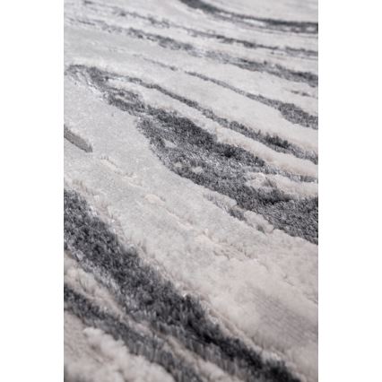 Vloerkleed STONE 80x140 cm grijs/antraciet