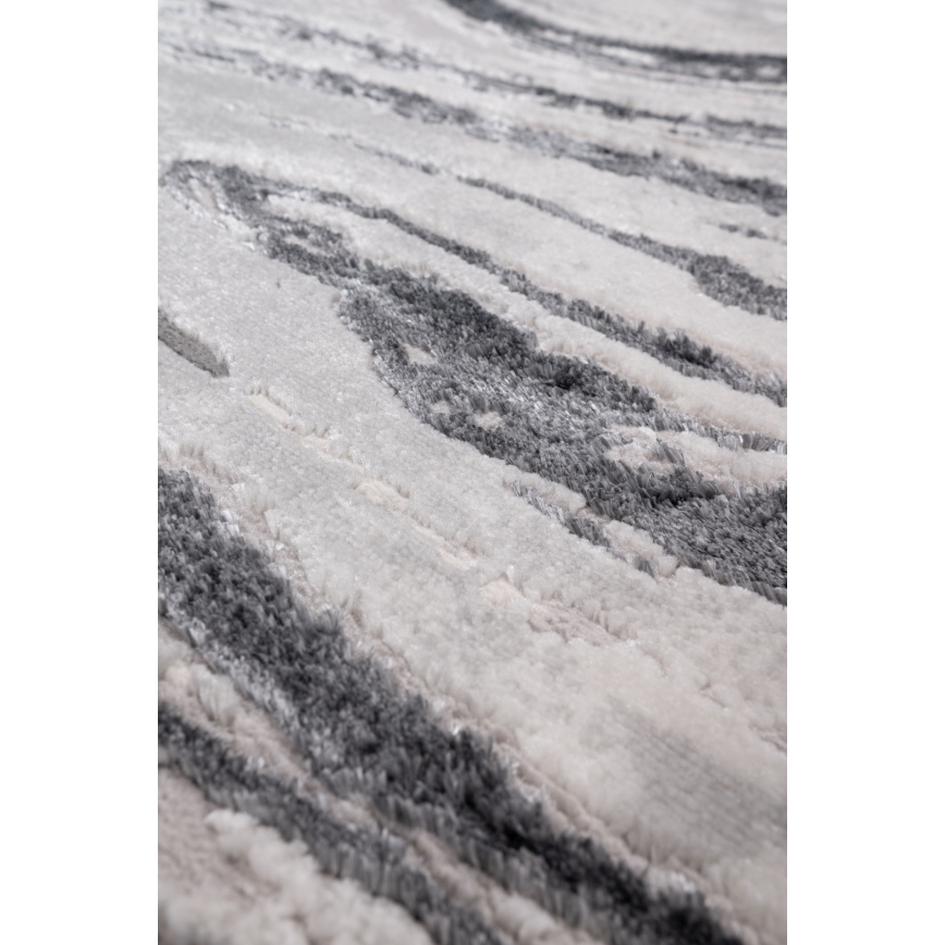 Vloerkleed STONE 80x140 cm grijs/antraciet