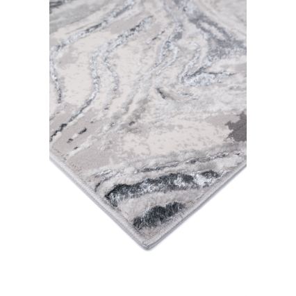 Vloerkleed STONE 80x140 cm grijs/antraciet