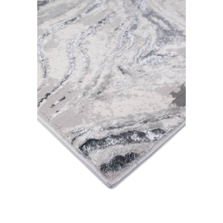 Vloerkleed STONE 80x140 cm grijs/antraciet