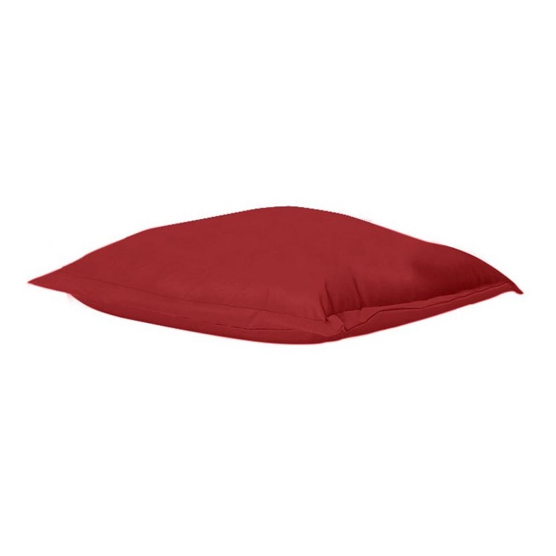 Vloerkussen 70x70 cm rood