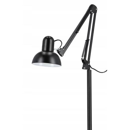 Vloerlamp 1x E27/40W/230V, zwart