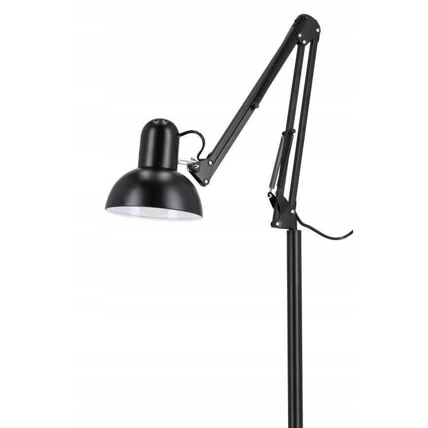 Vloerlamp 1x E27/40W/230V, zwart
