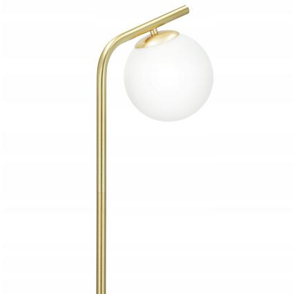 Vloerlamp 1xE27/40W/230V goud/wit