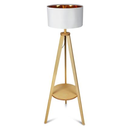 Vloerlamp 1xE27/40W/230V wit