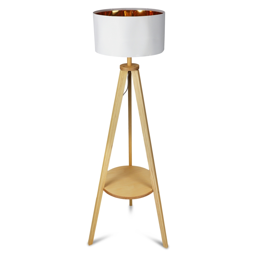 Vloerlamp 1xE27/40W/230V wit